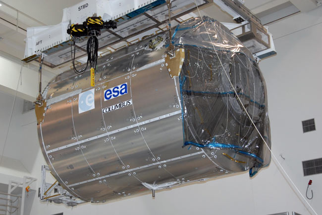 Space Station's European Lab Set for December Launch